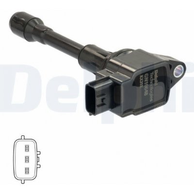 Zapalovací cívka DELPHI GN10648-12B1 – Hledejceny.cz