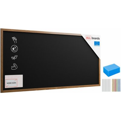 Allboards, Tabule křídová v dřevěném rámu 200 x 100 cm, TB2010 – Zboží Živě