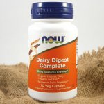 Now Foods Dairy Digest Complete mléčné enzymy 90 kapslí – Hledejceny.cz