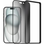 AlzaGuard 2.5D FullCover Privacy Glass Protector pro iPhone 15 AGD-TGP41 – Zboží Živě