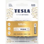 TESLA GOLD+ AAA 4ks 1099137207 – Zbozi.Blesk.cz