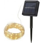 Solight LED solární řetěz, 200LED, 22m, teplá bílá – Hledejceny.cz