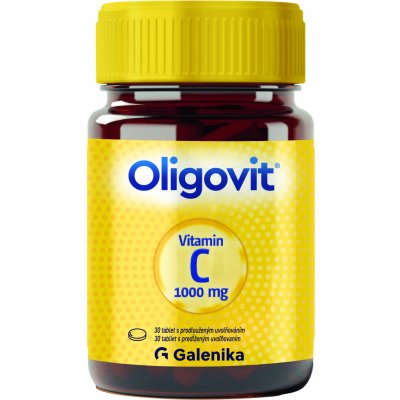 Galenika Oligovit Vitamin C 1000 mg 30 tablet – Hledejceny.cz