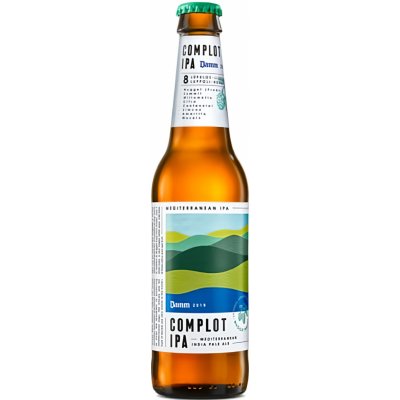 Damm Complot IPA 6,6% 0,33 l (Sklo) – Zboží Mobilmania