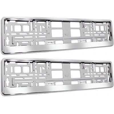 Xtrobb 22048 Podložka pod SPZ CHROM metallic 2 ks – Sleviste.cz