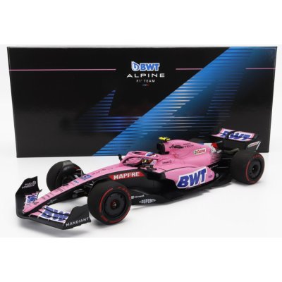 Minichamps Renault F1 A522 Team Alpine Bwt N 31 7th Bahrain Gp 2022 Esteban Ocon Modrá Růžová 1:18 – Zboží Mobilmania