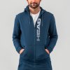 Pánská mikina Head mikina CLUB FYNN HOODIE FZ M Šedá