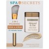 Kosmetická sada Xpel Spa Secrets Almond & Oat 2-in-1 Polishing Mask & Scrub 140 ml + Applicator