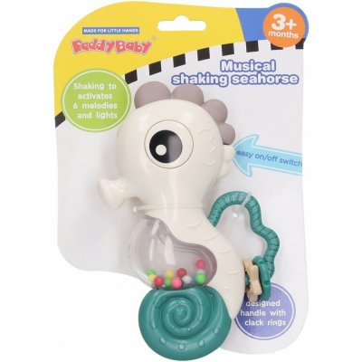 Chrastítko mořský koník s efekty 16cm – Zbozi.Blesk.cz