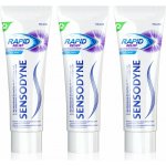 Sensodyne Rapid Cool Mint s fluoridem pro citlivé zuby 3 x 75 ml – Hledejceny.cz