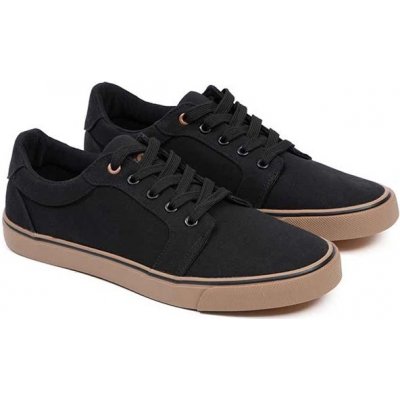 Fox Black Canvas Shoe – Zboží Dáma