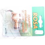 Šroubení na 1/2" rychlospojku s 3/4" a 1/2" vnitřním závitem, ROSA – Zbozi.Blesk.cz