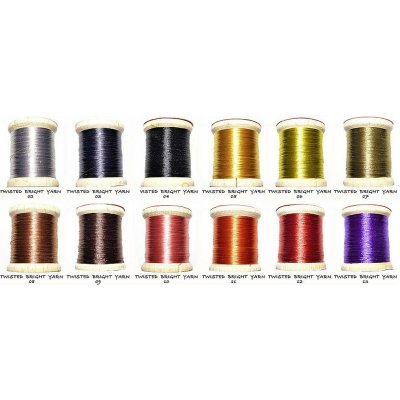 Tommi-Fly Sada vázacích nití Twisted Bright Yarn 12 barev – Hledejceny.cz