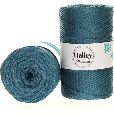 Etrofil Halley Macrame 250g petrolejová 4mm 140m – Hledejceny.cz