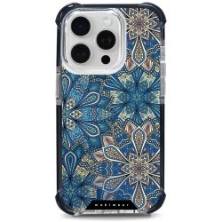 Mobiwear MagSafe Elite Bumper Apple iPhone 15 Pro - D015D Modré mandala květy