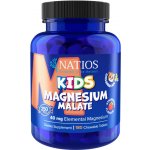 Natios Kids Magnesium Malate 250 mg jahoda 180 cucacích tablet – Hledejceny.cz