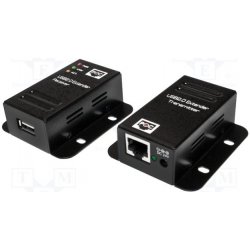 Logilink UA0267 Extender USB, USB 1.1,USB 2.0, černý