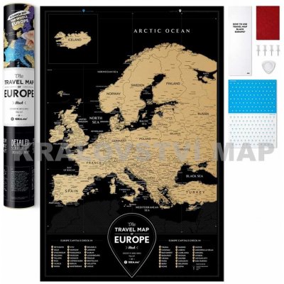 Vyhledávání „Stírací mapa Travel Map Europe Black“ – Heureka.cz
