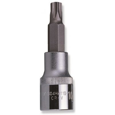 Zástrčné hlavice Torx, 1/4", velikosti T6-T40, délka 37 mm - JONNESWAY Profil: Torx, Velikost čtyřhranu: 1/4", Velikost: T30