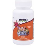 NOW Kid Vits Berry blast Multivitamín pro děti 120 žvýkacích pastilek – Hledejceny.cz