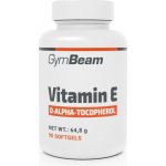 GymBeam Vitamín E D-alfa-tokoferol 90 kapslí – Hledejceny.cz