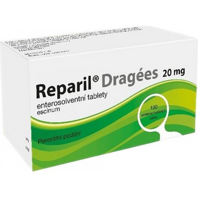 REPARIL- DRAGÉES POR 20MG TBL ENT 100 – Hledejceny.cz