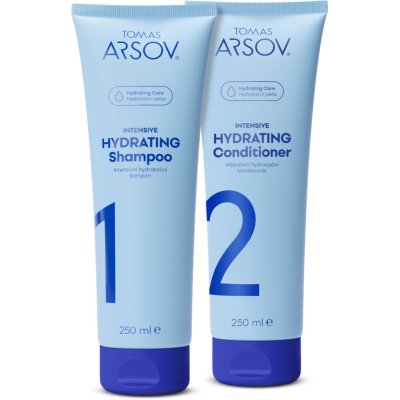 Tomas Arsov Intensive hydrating pro hloubkovou hydrataci vlasů šampon 250 ml + Kkondicionér 250 ml – Zboží Mobilmania