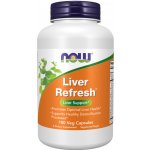 Now Foods Liver Refresh podpora jater 180 rostlinných kapslí – Hledejceny.cz
