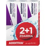 Additiva sada Multivitamin 2+1 ananas šumivé tablety 3 x 20 ks – Hledejceny.cz