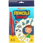 Centropen Šablony k foukacím fixům SET K+ pro kluky – Zboží Dáma