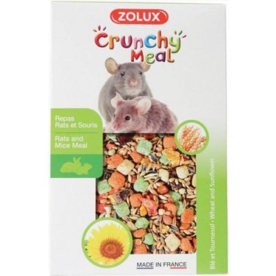ZOLUX Crunchy Meal Pokrm Myš a Potkan 800 g – Zbozi.Blesk.cz