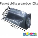 Zawmark Plus s.r.o. Plastové obálky šedé 60µm ECONOMY se záložkou Rozměr: 320 x 440 mm – Zboží Živě