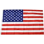 Vlajka, polyester, oboustranný potisk, USA, 150x90cm – Hledejceny.cz