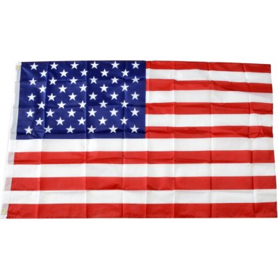 Vlajka, polyester, oboustranný potisk, USA, 150x90cm – Hledejceny.cz