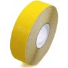 Stavební páska FLOMA Super Korundová protiskluzová páska 18,3 m x 5 cm x 1 mm žlutá