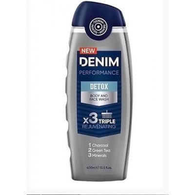 Denim Detox x3 Triple Rejuvenating sprchový gel 400 ml