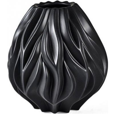Porcelánová váza Flame 23 cm Black - MORSØ – Hledejceny.cz