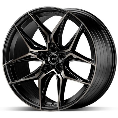 TEC GT 9 8,5x20 5x114,3 ET48 matt black polished – Hledejceny.cz