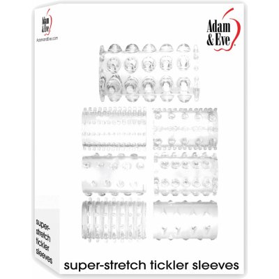 Adam & Eve Super Stretch Tickler Sleeves – Zboží Mobilmania