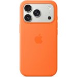 Apple Silikonový kryt s MagSafe na iPhone 17 Pro oranžový MGFE4ZM/A – Zboží Mobilmania