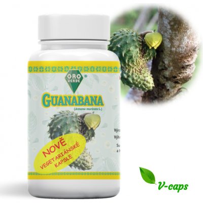 Oro Verde Graviola Guanabána vega 350 mg 100 kapslí – Zboží Mobilmania