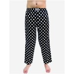 Styx puntíky DKP1055 pánské pyžamové kalhoty černé – Zboží Mobilmania