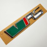 Originální zadní znak RS Škoda Octavia II nebo Fabia II