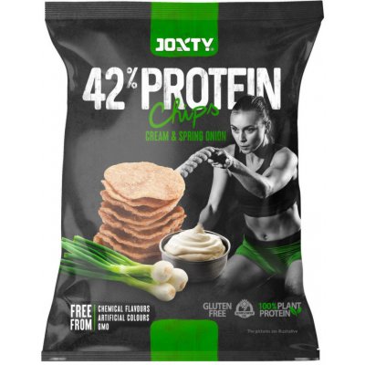 JOXTY CHIPS Chipsy proteinové s příchutí smetany a cibule 50 g – Zboží Mobilmania