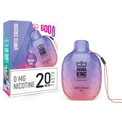 Aroma King Jewel Mini Vimto Crush 0 mg 600 potáhnutí – Zboží Dáma