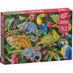 CHERRY PAZZI Úžasní chameleoni 2000 dílků – Hledejceny.cz