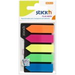 Záložky samolepicí Stick´n 45 x 12 mm, šipky, 5 x 25 ks – Zboží Dáma