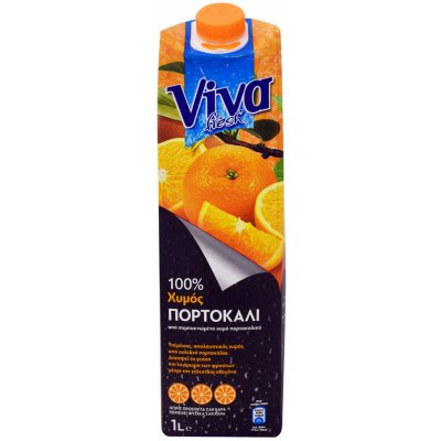 Viva 100% pomerančový džus 1 l – Zboží Mobilmania