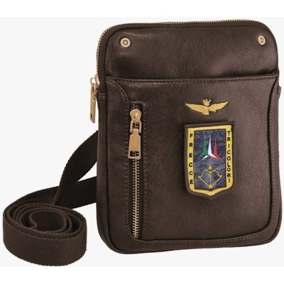 Aeronautica Militare taška cross Pilot M AM-470-25 hnědá 1 1 L – Sleviste.cz