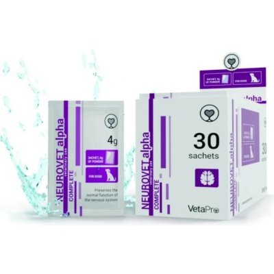 Vetapro Neurovet Aplha Complete Dog 30 x 4 g – Hledejceny.cz